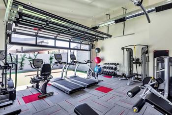 24-Hour indoor & outdoor fitness center